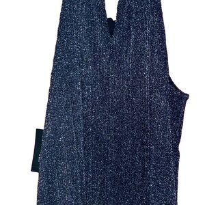 INC deep twilight tank top size pet med NWT